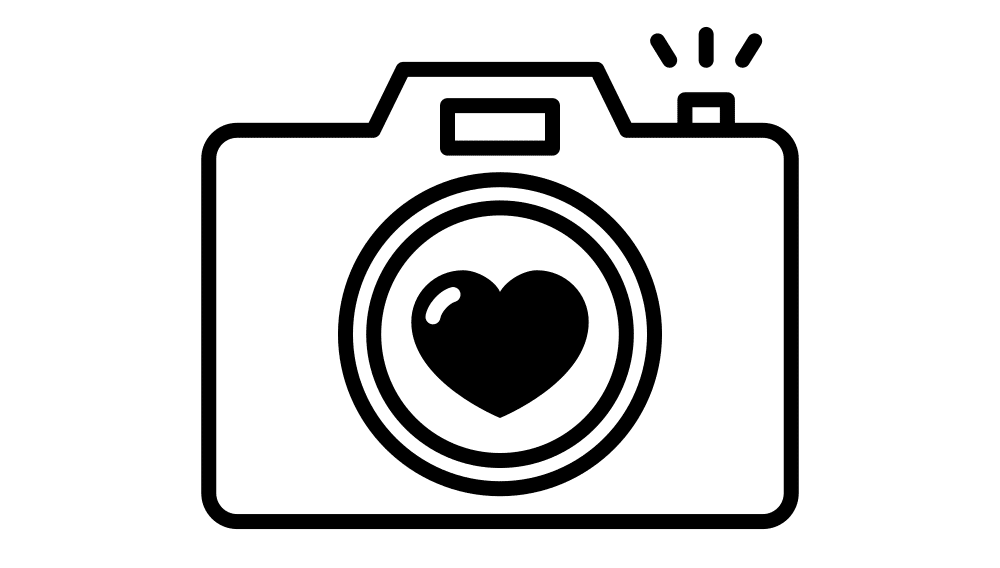 Kamera mit Herz